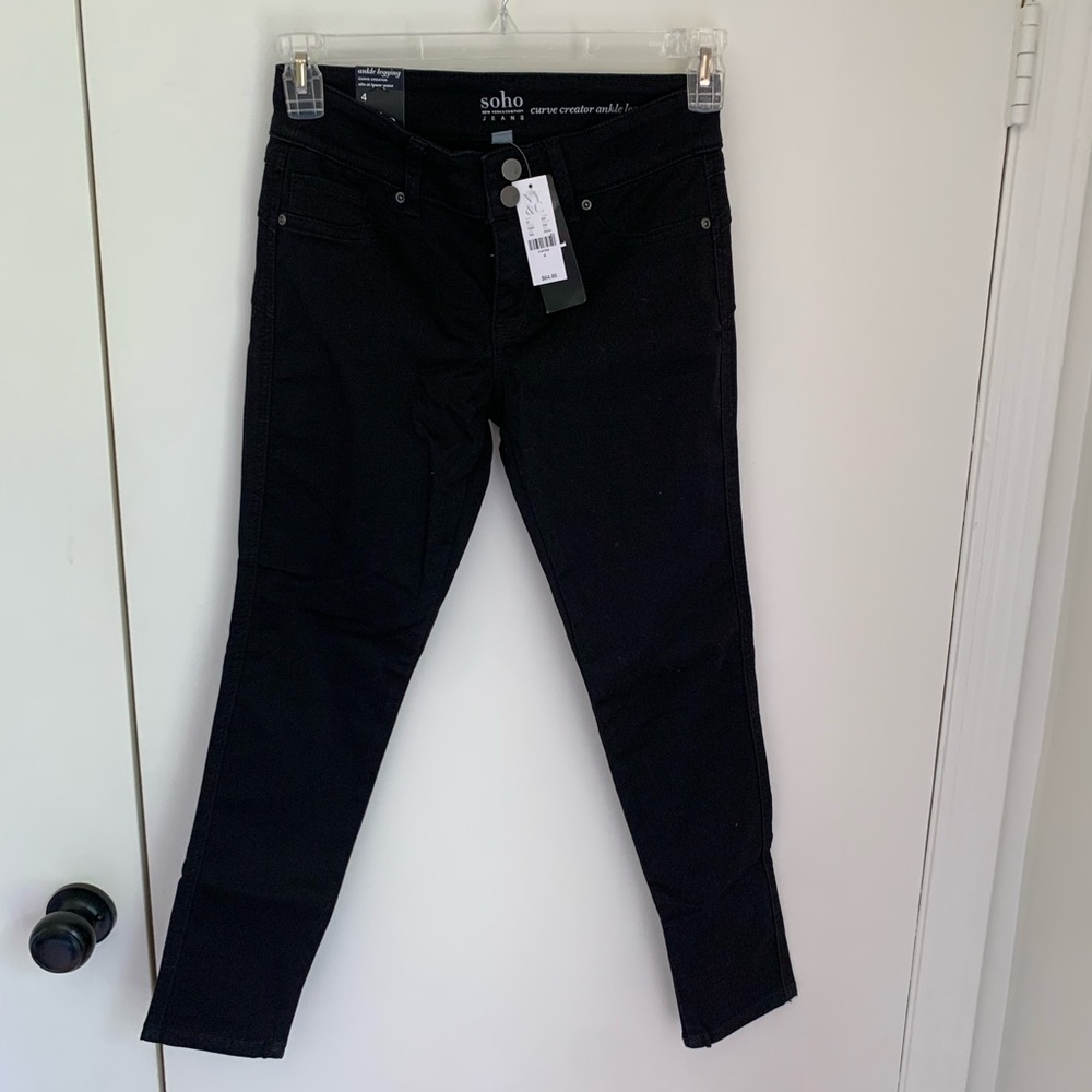 New York & Company Black Skinny Jeans Full-Length